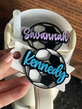 Soccer Stanley Name Plate