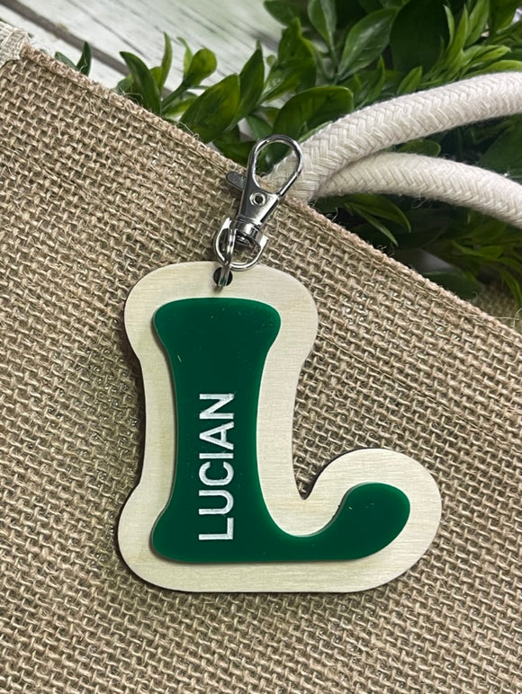 Bag Tag Letter