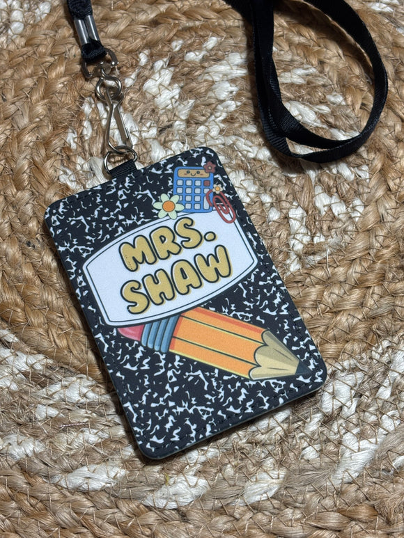 Badge ID Holder