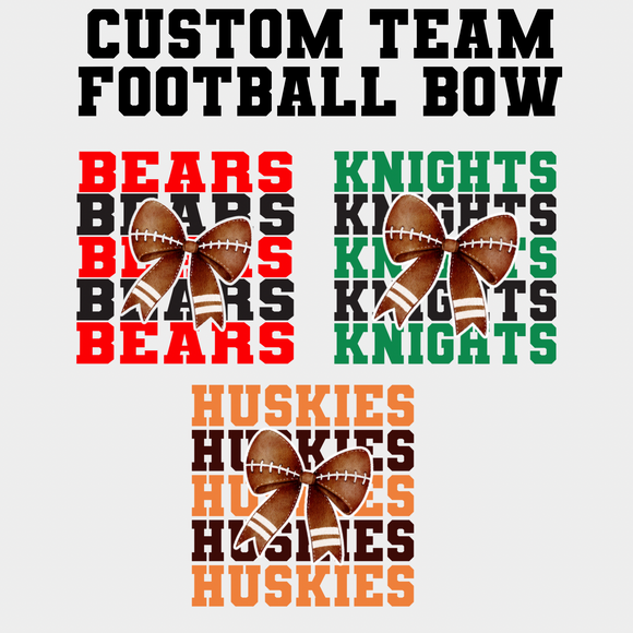 Football Bow Shirt