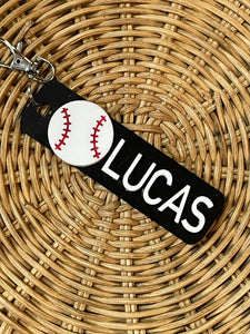 Baseball / Softball Name Bag Tag