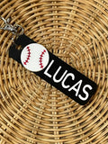 Baseball / Softball Name Bag Tag