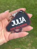 Cheer Acrylic Bag Tag