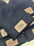 Laser Engraved Patch Beanie